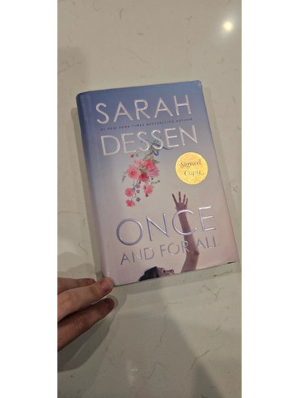 Sarah Dessen Once and for All Signed First Edition First Printing Hardcover